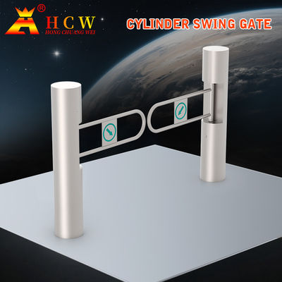 HCW Opening Swing Gate Flap Barrier Supermarket Security Barrier Smart Card Door Automatic Access Control