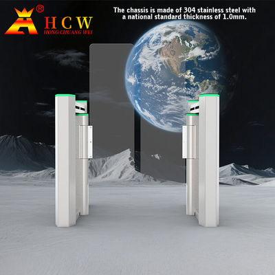 HCW Turnstile Gate Recognition Model Best Automatic Intelligent Management Rs232 DC Motor