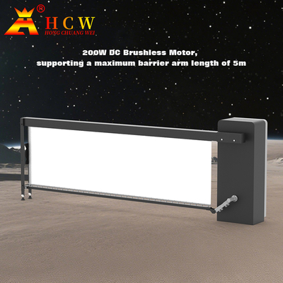 Led Light Box Fence Arm Barrier Gate Advertising Electric Parking Barriers 140W/200W