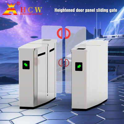 HCW Durable Barrier Turnstile Gate,Corrosion Resistant Sliding Gate System and Durable 304 Stainless Steel Barrier Turnstile Gate