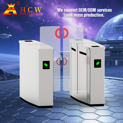 HCW Durable Barrier Turnstile Gate,Corrosion Resistant Sliding Gate System and Durable 304 Stainless Steel Barrier Turnstile Gate