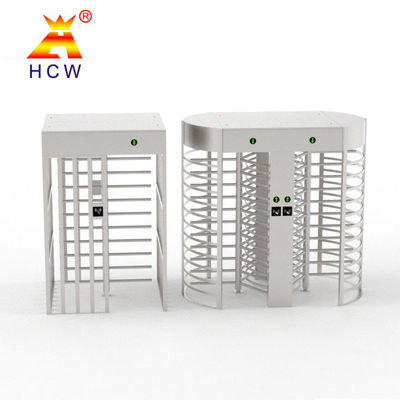 Porte Tow Door de rotation rocailleux de tourniquet de taille de la reconnaissance RFID de biométrie pleine