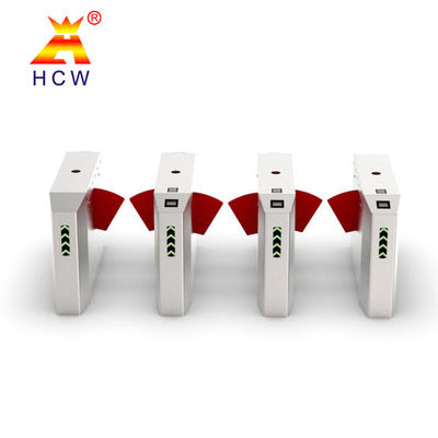 Gestion de trafic Wing Gate Turnstile acrylique 50/60HZ pour la métro de souterrain