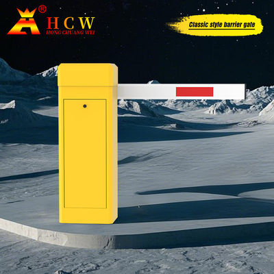 Porte de barrière de décharge HCW imperméable à l'eau et à la rouille 1-6S réglable barrières à moteur sans balai en courant continu