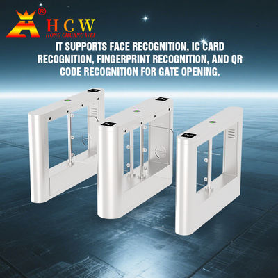 HCW Electronic magnet Control Swing Barrier Turnstile Gate For Access Control