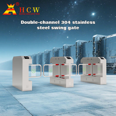 HCW Porte basculante tourniquet Entrée contrôle d'accès piéton Porte basculante automatique
