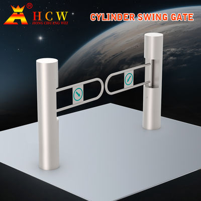 HCW AC220V Porte de barrière de balancement type Porte de balancement piétonne simple / bidirectionnelle