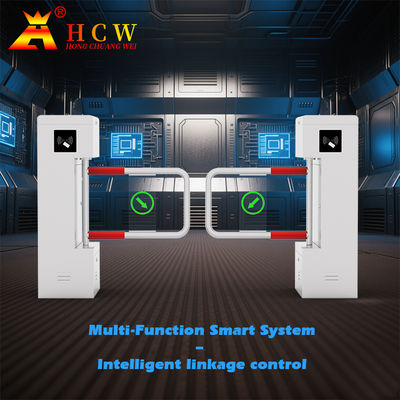 HCW Biometric Face Recognition Turnstile Automatic 3s Pedestrian Security Turnstiles