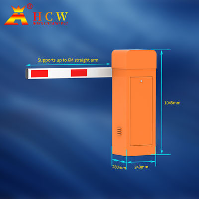 HCW Porte de barrière pour les poteaux de circulation réglable pour la communauté électrique AC110V 150W Parking OEM