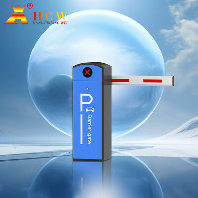 Porte de barrière de stationnement HCW avec vitesse de fonctionnement réglable châssis en acier laminé à froid et bras en aluminium / mousse pour une sécurité accrue