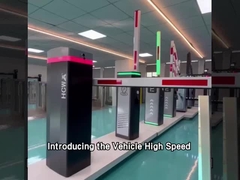 CW253 HCW Porte barrière de stationnement Moteur sans balai à grande vitesse 150W Automatique avec lumière LED pour le parking
