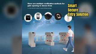 Entrée sécurisée de tourniquet intelligent de contrôle d'accès